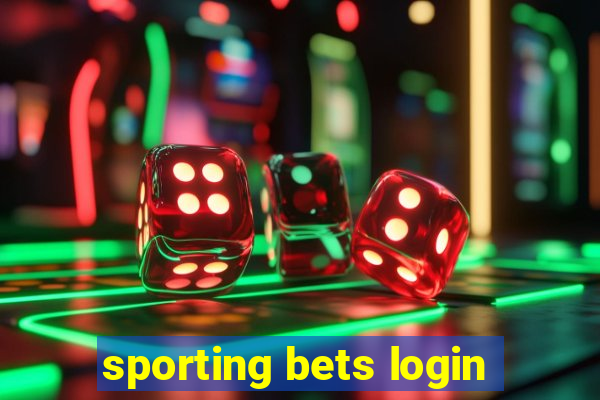 sporting bets login